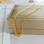 Lắc tay titan nữ không gỉ mạ vàng 24k thiết kế mắt xích to in hoạ tiết lấp lánh thời trang sang trọng