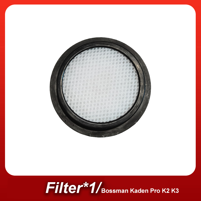 Tương thích với Máy hút bụi không dây / không dây Bossman Kaden Pro K2 K3 Phụ kiện lọc HEPA Bàn chải sàn Bình nước Bàn chải Mite Ống linh hoạt Hút phẳng