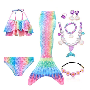 Bộ Đồ Bơi Hóa Trang Nàng Tiên Cá Cho Bé Gái