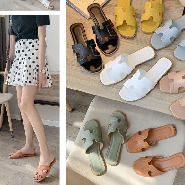 Dép Chữ H Dép nữ Dép xỏ ngón chống trượt dép đi trong nhà giá rẻ dép đan