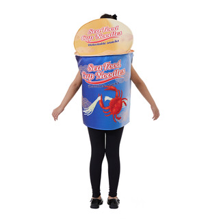 Bộ Đồ Hóa Trang Mì Gói Lễ Halloween Dành Cho Bé Gái