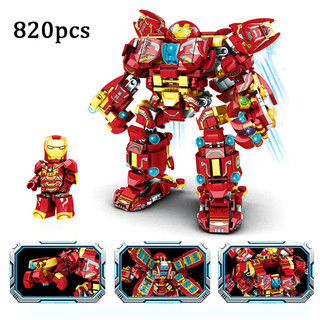 Đồ Chơi Lắp Ráp Robot Iron Man