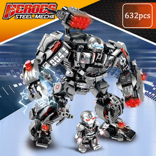 Đồ Chơi Lắp Ráp Robot Iron Man
