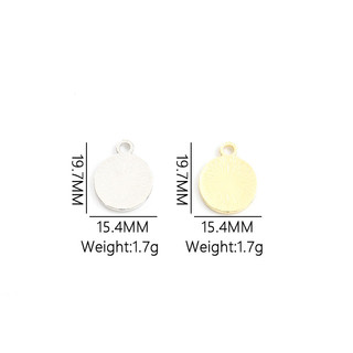 Set 10 Mặt Vòng cổ Hình Số 8 Tráng Men Màu Đen Đơn Giản Dùng Làm Trang Sức DIY