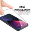 Kính Cường Lực 9H HD Viền Đen Cho iPhone 14 11 12 13 Pro MAX XS XR XS MAX 6 7 8 Plus