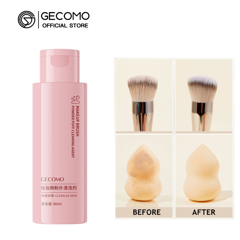 Ảnh Hộp Mút Vệ Sinh Cọ Trang Điểm 80ml Thương Hiệu GECOMO 3