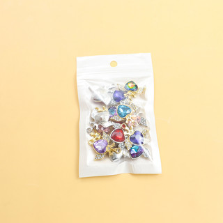 Set 10 Mặt Vòng cổ Hình Vương Miện / Trái Tim Đính Đá Pha Lê Phong Cách Baroque