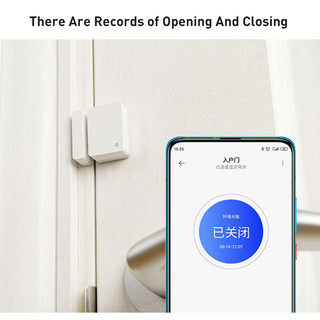 Cảm biến cửa sổ Xiaomi 2 Cảm biến cửa Mini thông minh Kích thước bỏ túi Nhà thông minh Điều khiển tự động
