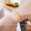 Dây chuyền đuôi phụng làm bằng titan cao cấp không gỉ mạ vàng 24k thiết kế sang trọng dành cho nữ