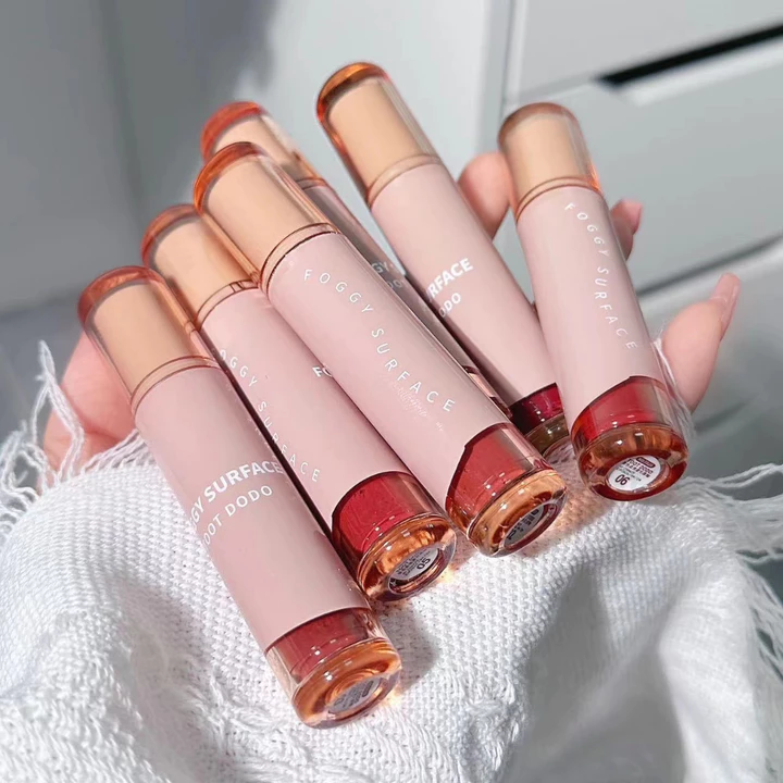 Son môi dạng lỏng kết cấu lì mềm mịn như nhung chống thấm nước và lâu trôi/Son kem lì Herorange/TOOTDODO lâu trôi mềm mịn như nhung hàng nội địa Trung/Son kem TOOTDODO tông màu hổ phách chống dính lâu