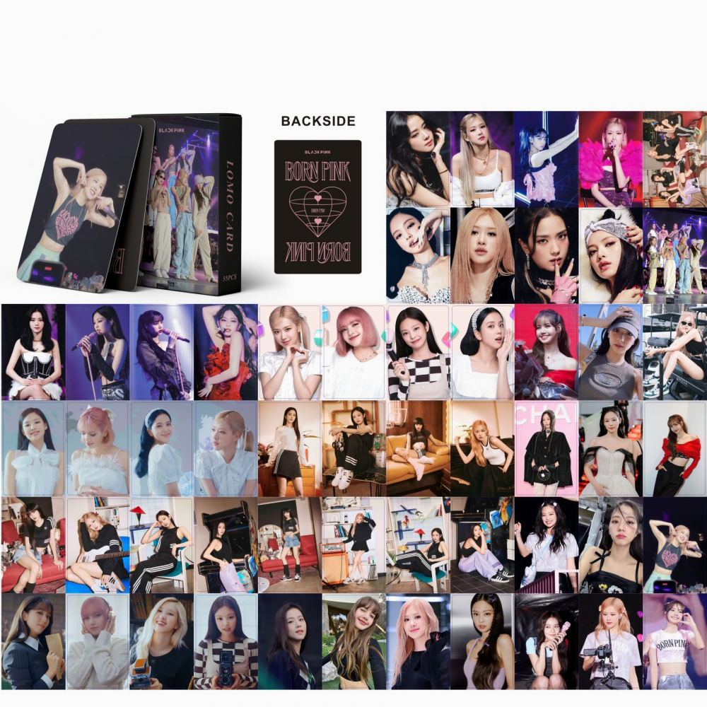 Linxx 55 / 50 Chiếc BP Valentine Kỷ Niệm 7 Năm Chuyến Lưu Diễn Thế Giới BPTG Album Lomo Card Kpop Photocards Bưu Thiếp Series