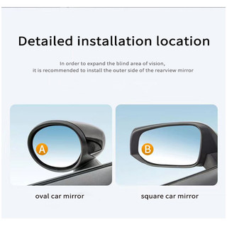 Gương Cầu Lồi Ô Tô Gắn Kính Hậu Có Viền Xoay 360 Xóa Điểm Mù  Góc Rộng Nhìn Điểm Mù Cho Xe Hơi nộp đơn Nissan Rogue SUV GT-R  Rogue Sport Ariya  Altima Frontier