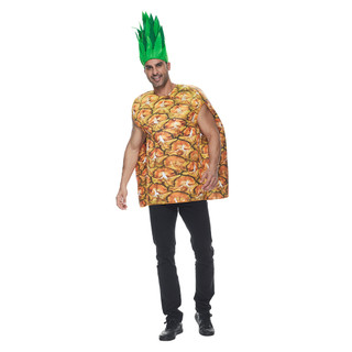 Đàn ông trang phục dứa vui nhộn người lớn halloween trái cây & veggie mascot trang phục nam party trò chơi cosplay trang phục cặp đôi biểu diễn sân khấu fancy dress up bộ
