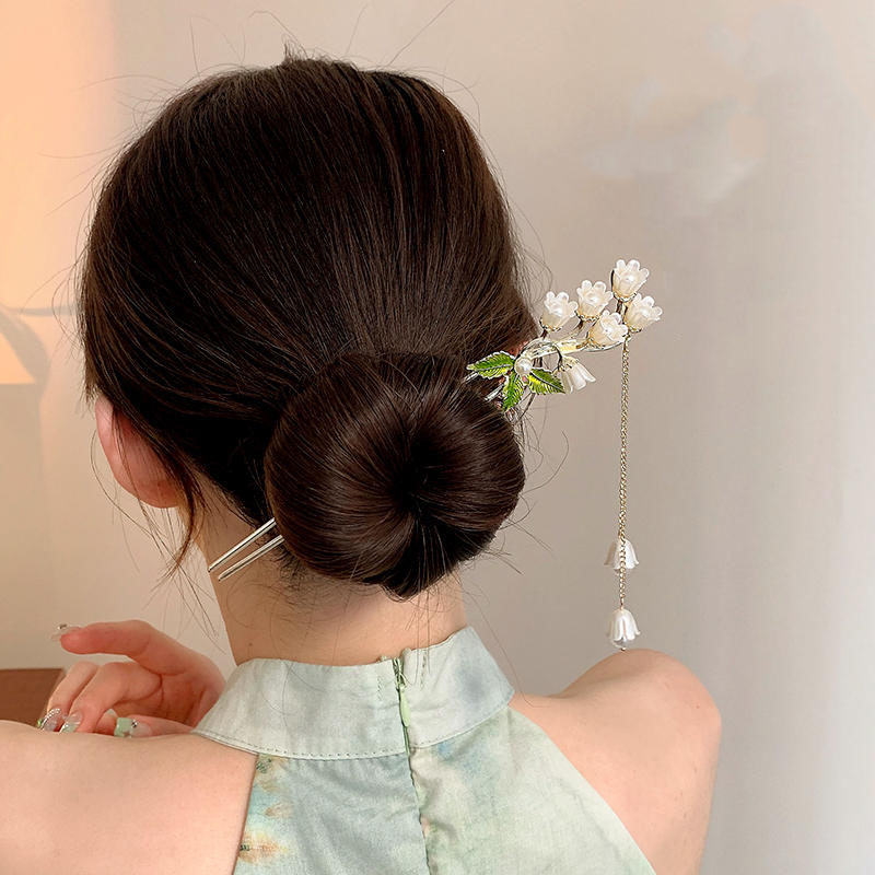 Kẹp tóc hợp kim cổ điển, phù hợp với nữ - Phụ kiện thời trang