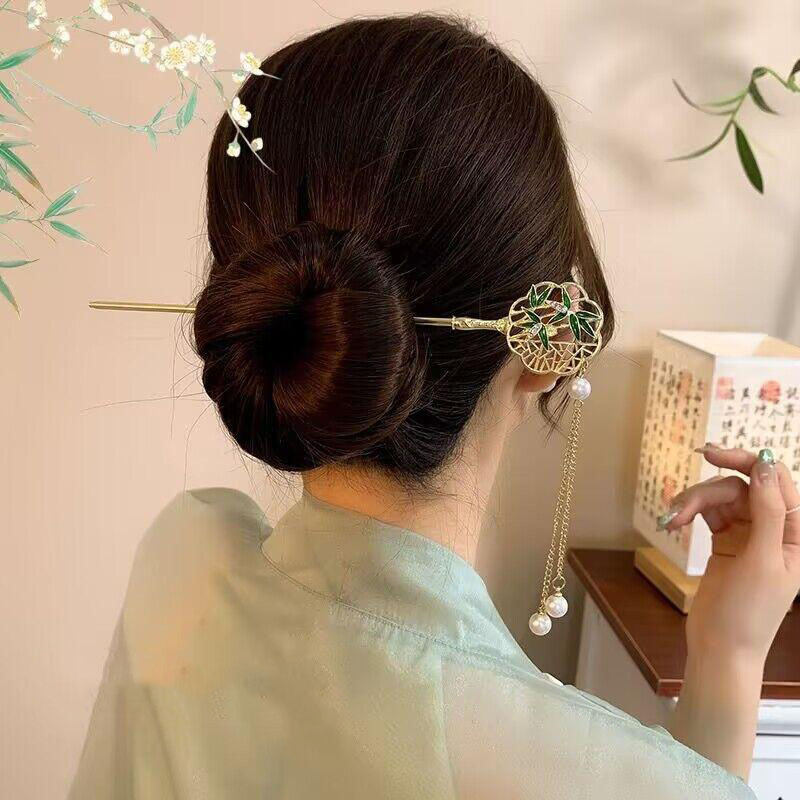 Kẹp tóc hợp kim cổ điển, phù hợp với nữ - Phụ kiện thời trang