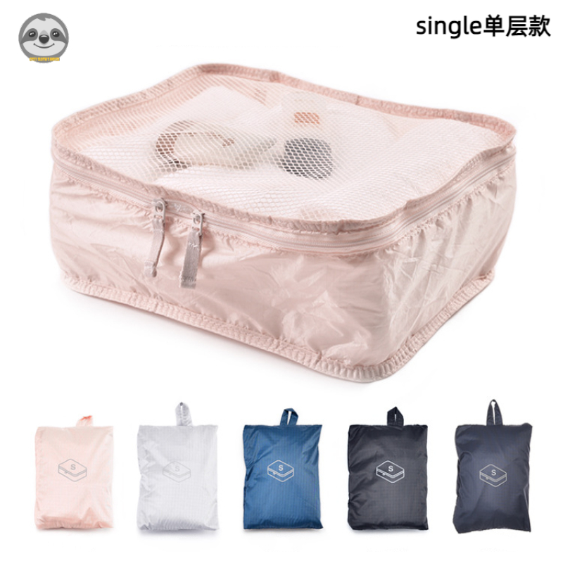 [Hàng Có Sẵn] Túi Lưới Đựng Đồ Du Lịch / Đồ Dùng Gia Đình Phong Cách Muji Nhật Bản