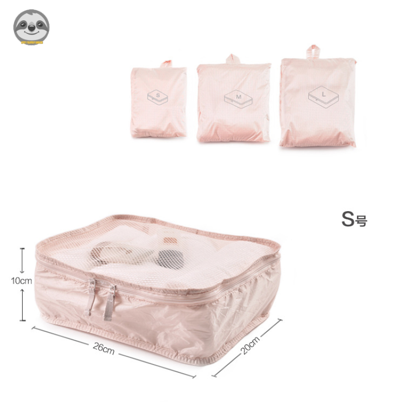 [Hàng Có Sẵn] Túi Lưới Đựng Đồ Du Lịch / Đồ Dùng Gia Đình Phong Cách Muji Nhật Bản