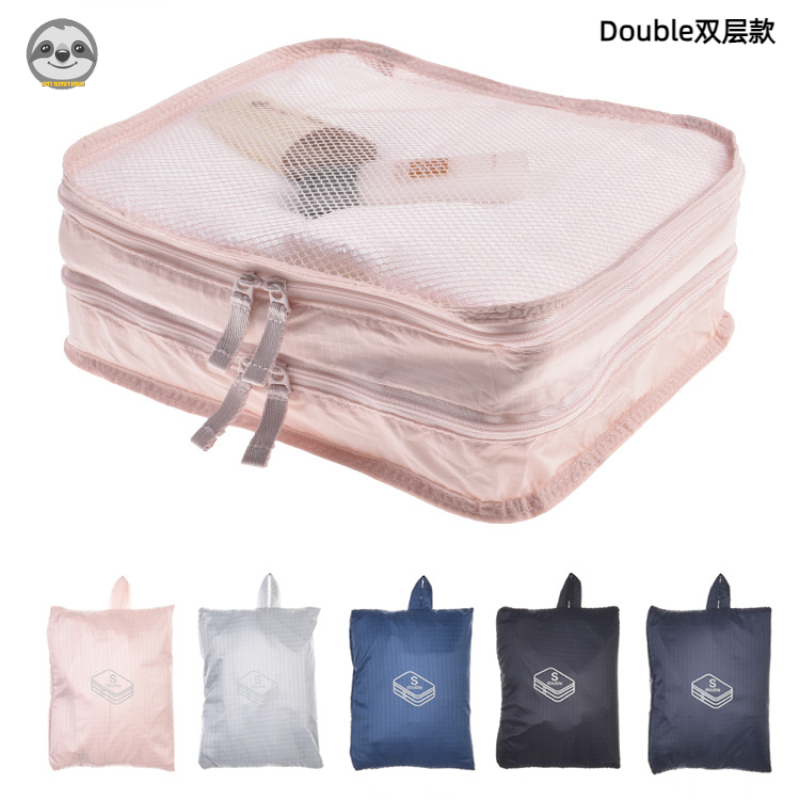 [Hàng Có Sẵn] Túi Lưới Đựng Đồ Du Lịch / Đồ Dùng Gia Đình Phong Cách Muji Nhật Bản