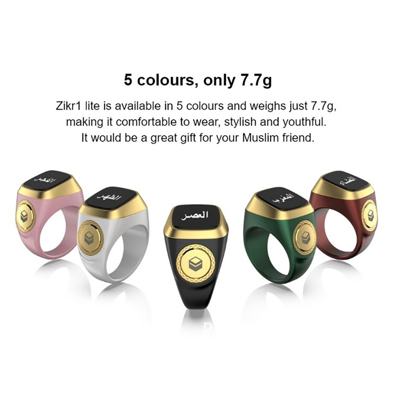 Thông Minh Bộ Đếm Số Lần Cho Người Hồi Giáo zikr digital tasbeeh 5 Cầu Nguyện