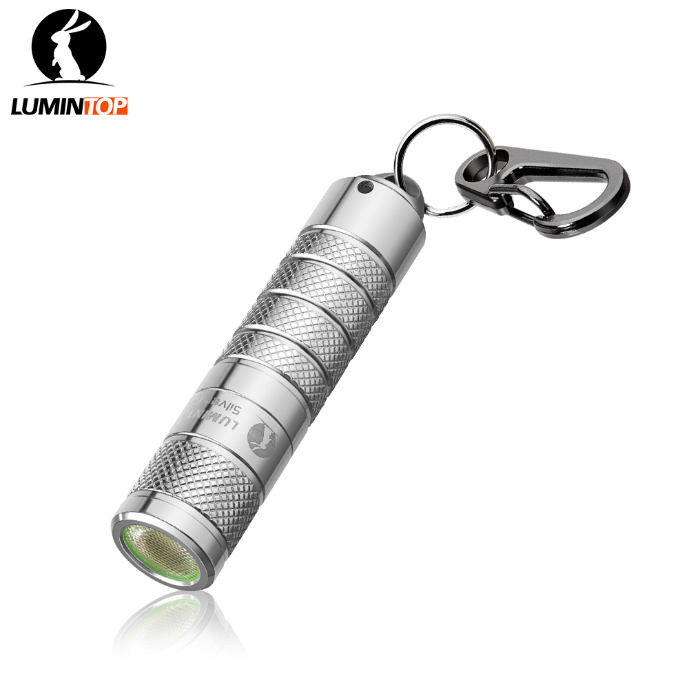 14500 Đèn Pin Bạc Cáo AA Đèn Pin Lumintop Móc Khóa Đèn Pin 760 lumens ...