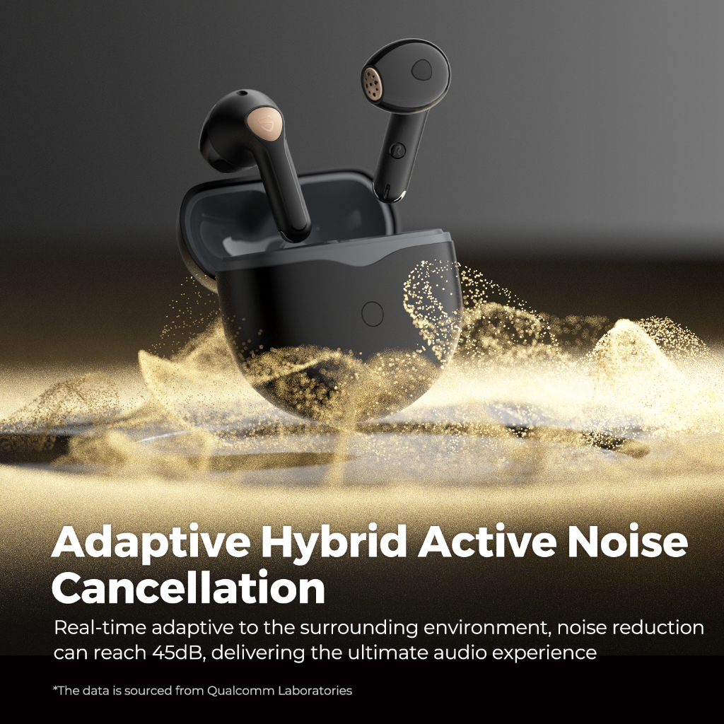 Ảnh Tai nghe không dây nhét tai SOUNDPEATS Air4 Bluetooth 5.3 có 6 micro chống ồn hiệu quả 3
