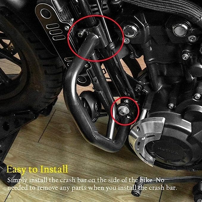 Thanh Chắn Bảo Vệ Động Cơ Cản Trước Chống Sốc Cho HONDA CL300 CL500 2023