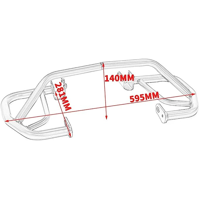 Thanh Chắn Bảo Vệ Động Cơ Cản Trước Chống Sốc Cho HONDA CL300 CL500 2023