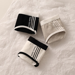 [Hàng Mới Về] Quần Lót Thể Thao Cotton Kẻ Sọc Trẻ Trung Gợi Cảm Cho Nữ 2025 deerlu09