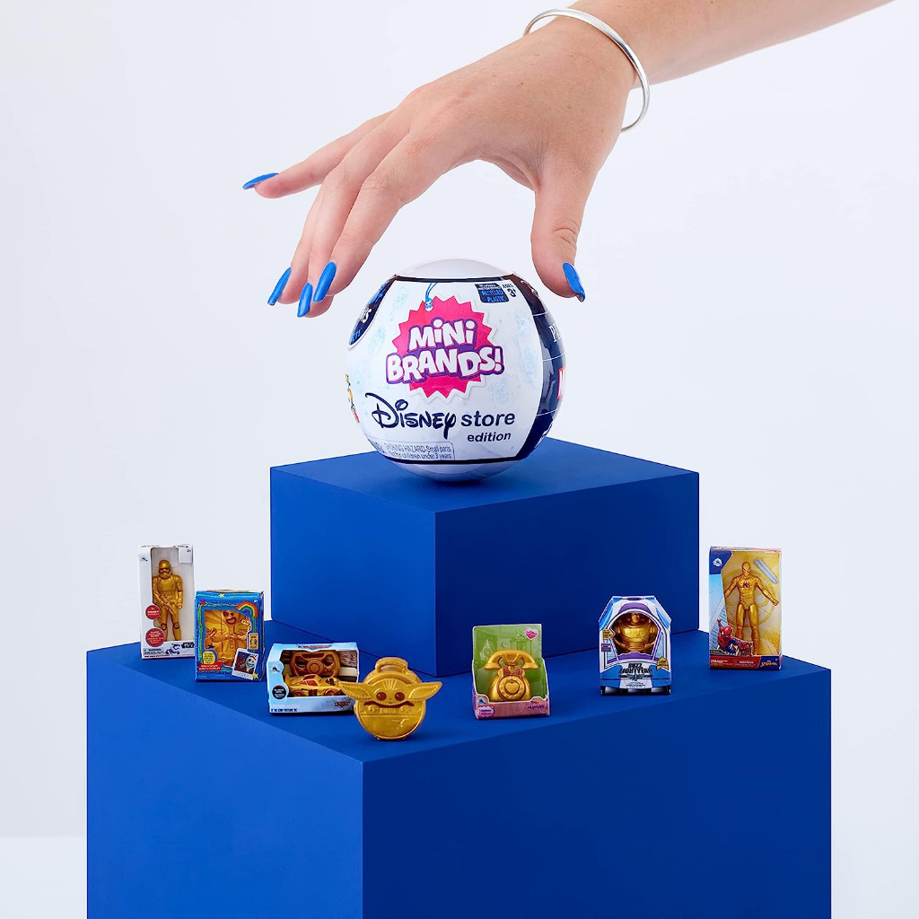 5 Surprise Mini Disney Brands Series 1 Mystery Capsule Real Miniature Disney Brands Collectible Toy By Zuru Set 5 Mô Hình Các Thương Hiệu Mini Disney Series 1 Mystery Capsule
