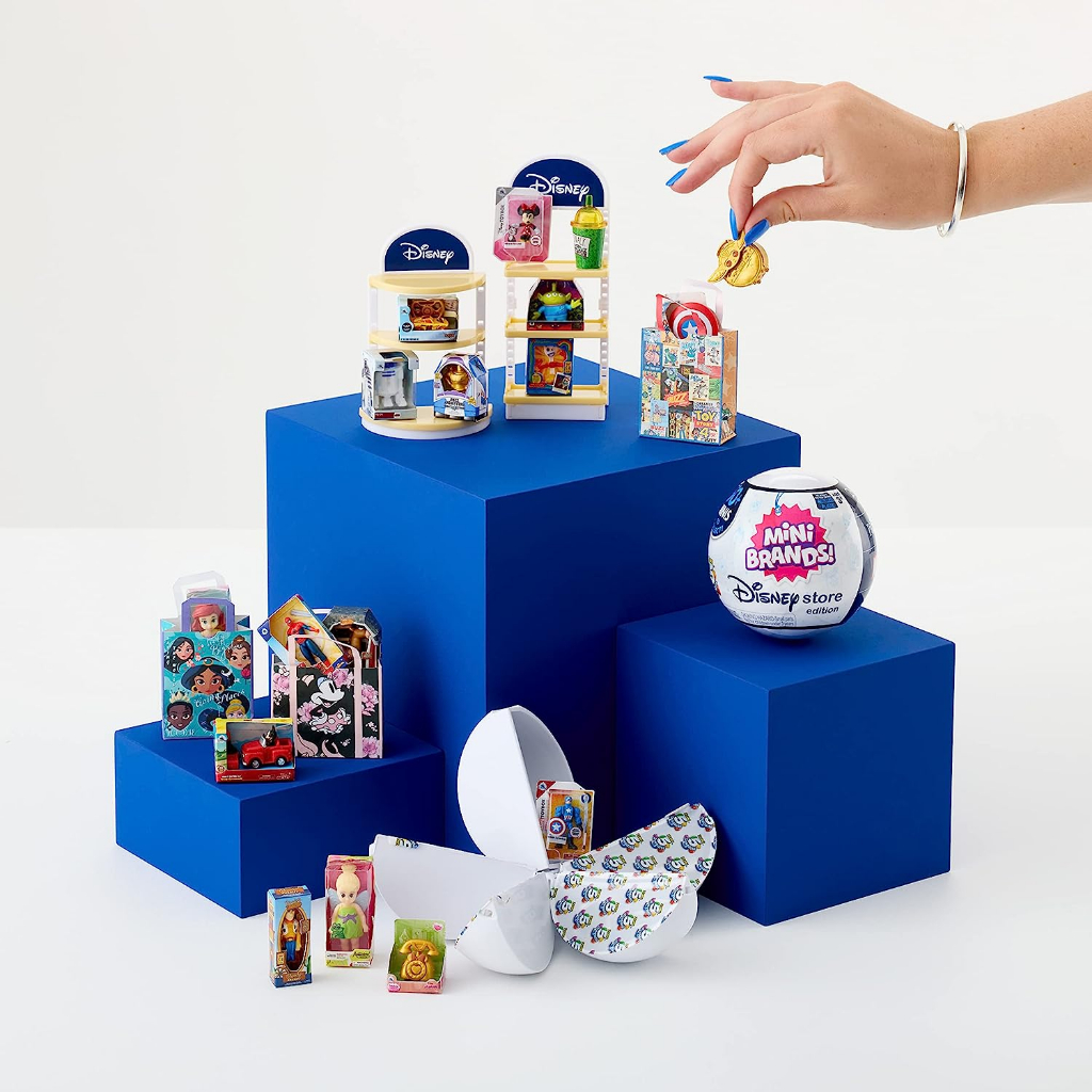 5 Surprise Mini Disney Brands Series 1 Mystery Capsule Real Miniature Disney Brands Collectible Toy By Zuru Set 5 Mô Hình Các Thương Hiệu Mini Disney Series 1 Mystery Capsule