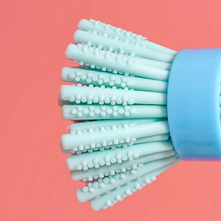 Set 2 Bàn Chải Vệ Sinh Bình Sữa Em Bé Kèm Kềm Và Hộp Đựng Tiện Lợi