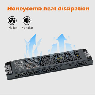 Chất Lượng Cao Siêu Mỏng LED Chiếu Sáng Transformers DC 12V 24V Nguồn Điện 60W 100W 200W 300W Bộ Chuyển Đổi Trình Điều Khiển LED