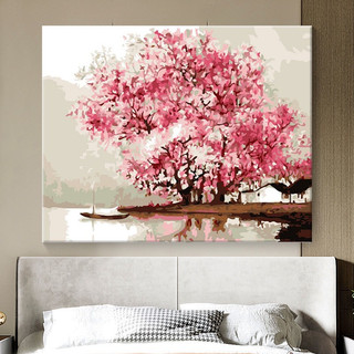 MOZI ✨40*50cmTranh phong cảnh hoạt hình kỹ thuật số tranh tô màu theo số phong cảnh tranh tô màu theo số tranh số hóa theo yêu cầutranh số hóa theo yêu cầuTranh Sơn Dầu Phong Cảnh Tự Nhiên Dùng Trang Trí Nội Thấtphong cảnh van gogh