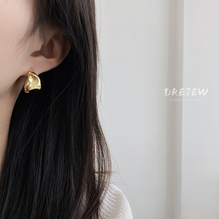 DREJEW Bông Tai Bạc 925 Kiểu Dáng Không Đối Xứng Độc Đáo Thời Trang Hàn Quốc Cho Nữ