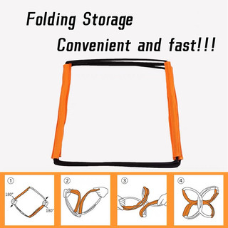Thiết bị tập thể dục thể chất trong nhà dành cho trẻ em thang agile có thể gập lại 3d trang chủ thang nhảy tốc độ ngoài trời thang lưới phối hợp bước đào tạo thang đào tạo bóng đá