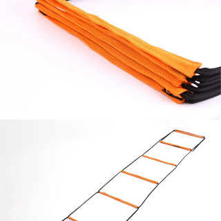 Thiết bị tập thể dục thể chất trong nhà dành cho trẻ em thang agile có thể gập lại 3d trang chủ thang nhảy tốc độ ngoài trời thang lưới phối hợp bước đào tạo thang đào tạo bóng đá