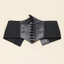 Đai Nịt Bụng Corset Màu Trắng Đen Phong Cách Gothic Punk