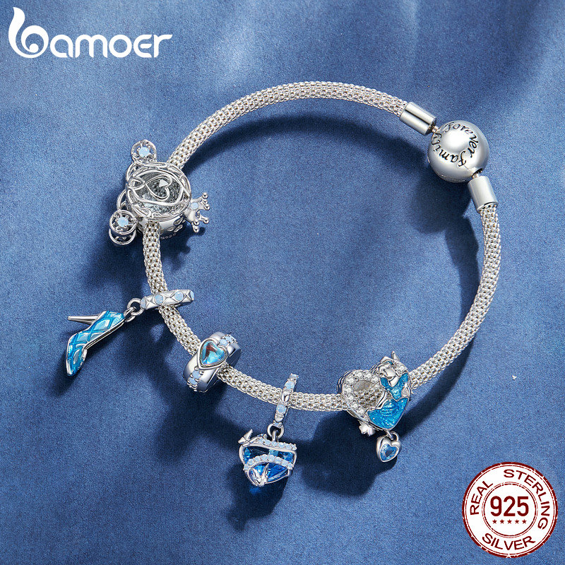 Charm làm trang sức DIY BAMOER bạc S925 SCC2533