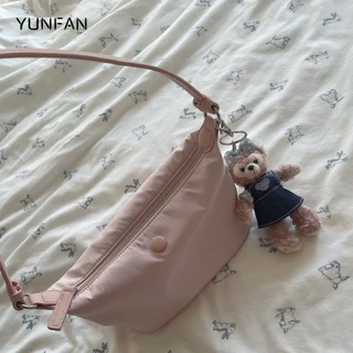 Yunfan Túi Đeo Vai Bằng Vải Nylon Siêu Nhẹ Thời Trang Dành Cho Nữ