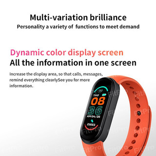 M6 Đồng Hồ Thông Minh Chống Nước Theo Dõi Sức Khỏe Kỹ Thuật Số Bluetooth Ngoài Trời Tập Thể Dục Theo Dõi Nhịp Tim Sức Khỏe Đồng Hồ Thông Minh Smartwatch Bluetooth