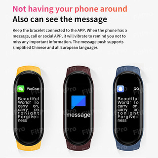 M6 Đồng Hồ Thông Minh Chống Nước Theo Dõi Sức Khỏe Kỹ Thuật Số Bluetooth Ngoài Trời Tập Thể Dục Theo Dõi Nhịp Tim Sức Khỏe Đồng Hồ Thông Minh Smartwatch Bluetooth