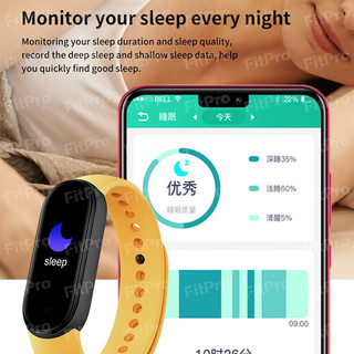 M6 Đồng Hồ Thông Minh Chống Nước Theo Dõi Sức Khỏe Kỹ Thuật Số Bluetooth Ngoài Trời Tập Thể Dục Theo Dõi Nhịp Tim Sức Khỏe Đồng Hồ Thông Minh Smartwatch Bluetooth