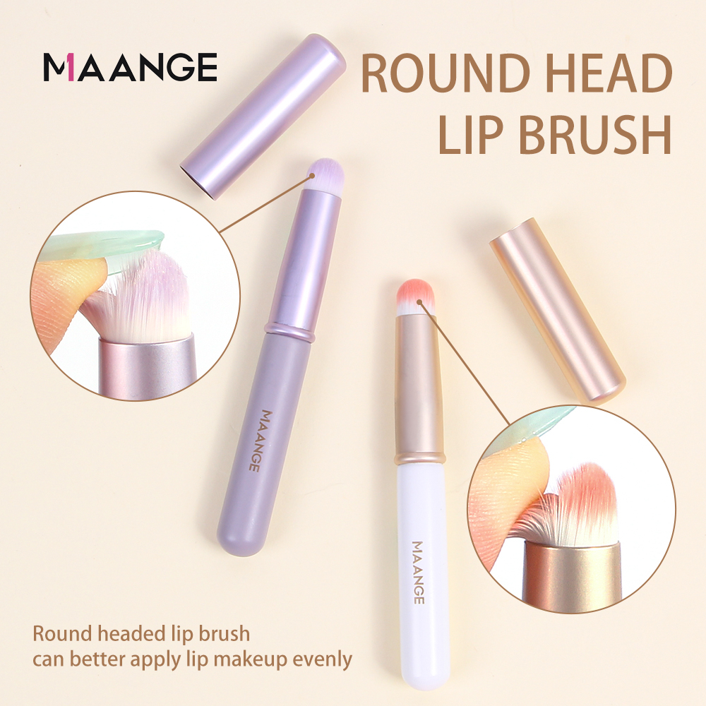 Cọ Tô Son Môi MAANGE Chống Bụi Kèm Nắp Đậy Ốp 51519