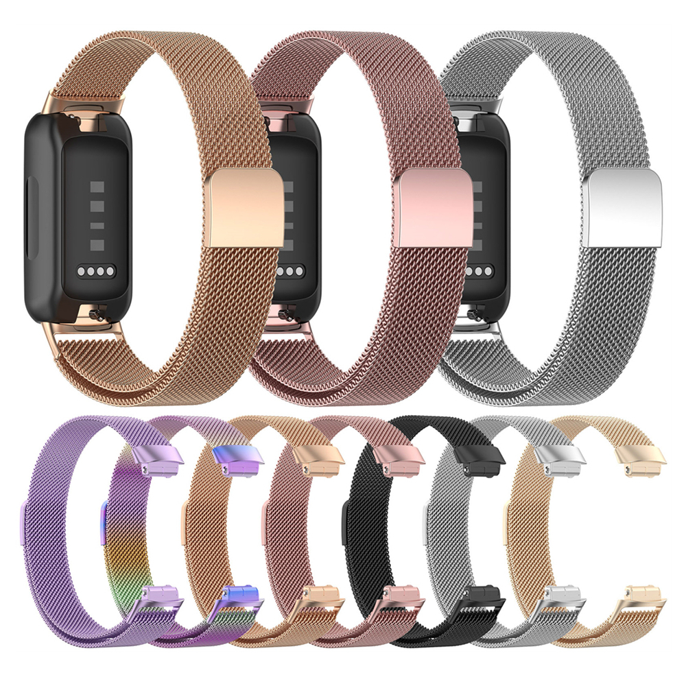 Cinturino Magnetico Milanese In Acciaio Inox Per Fitbit Blaze - Multicolore - Foto 4