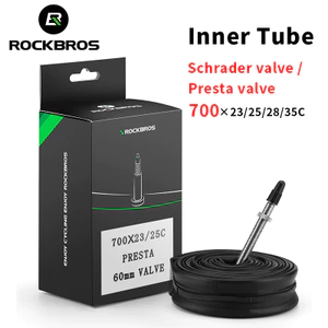 ROCKRBOS Xe Đạp Bên Trong Ống 700C Lốp Xe Đạp Siêu Nhẹ Bền Ống Bên Trong Đường Phụ Kiện Xe Đạp