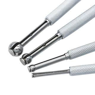4 Máy đo lỗ nhỏ Bộ đồng hồ đo kính thiên văn Máy đo loại bóng đầy đủ 0,125 - 0,5 "4 chiếc Full-Ball Lỗ khoan nhỏ Gage chính xác