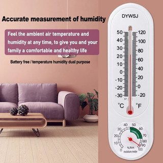 Nhiệt Kế Dài 23cm Treo Tường Đo Nhiệt Độ Phòng Làm Vườn / Nhà Ở / Văn Phòng