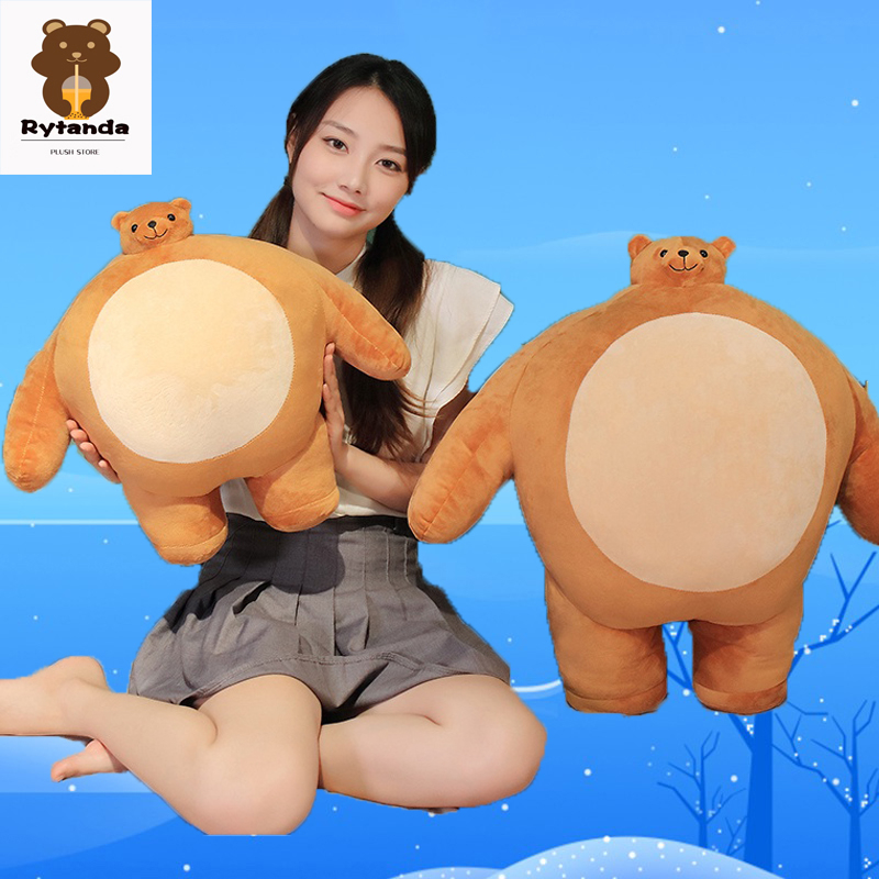 Rytanda Gối Bông Hình Chú Gấu Đầu Nhỏ Dễ Thương Dùng Làm Quà Tặng Sinh Nhật Ngày Valentine