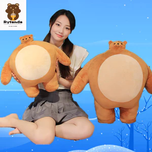 Rytanda Gối Bông Hình Chú Gấu Đầu Nhỏ Dễ Thương Dùng Làm Quà Tặng Sinh Nhật Ngày Valentine