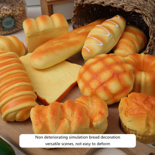 Đồ chơi nắn bóp giảm căng thẳng mô phỏng hình bánh mì cho người lớn loại bỏ tâm trạng tồi tệ